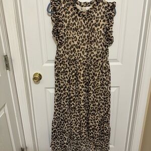 Leopard Print Karlie Dress L